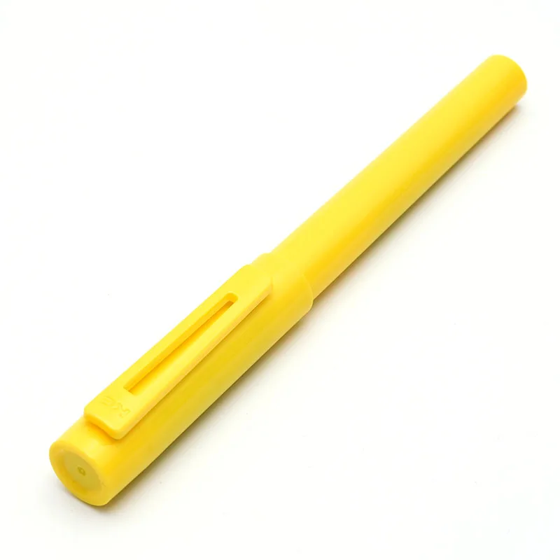Yellow KACO SKY II авторучка, прозрачные цветные чернильные ручки с видимой коробкой, тонкий наконечник, 0,5 мм, подарочный набор, офисные, деловые, школьные принадлежности - Цвет: Yellow