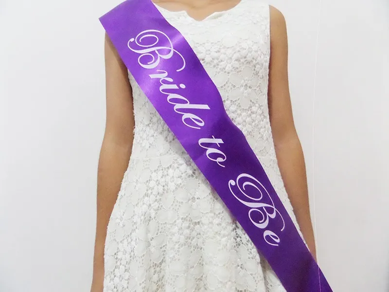 10 шт. девичник поставки свадебные комплекты невесты чтобы быть пятно Пояса для Fit