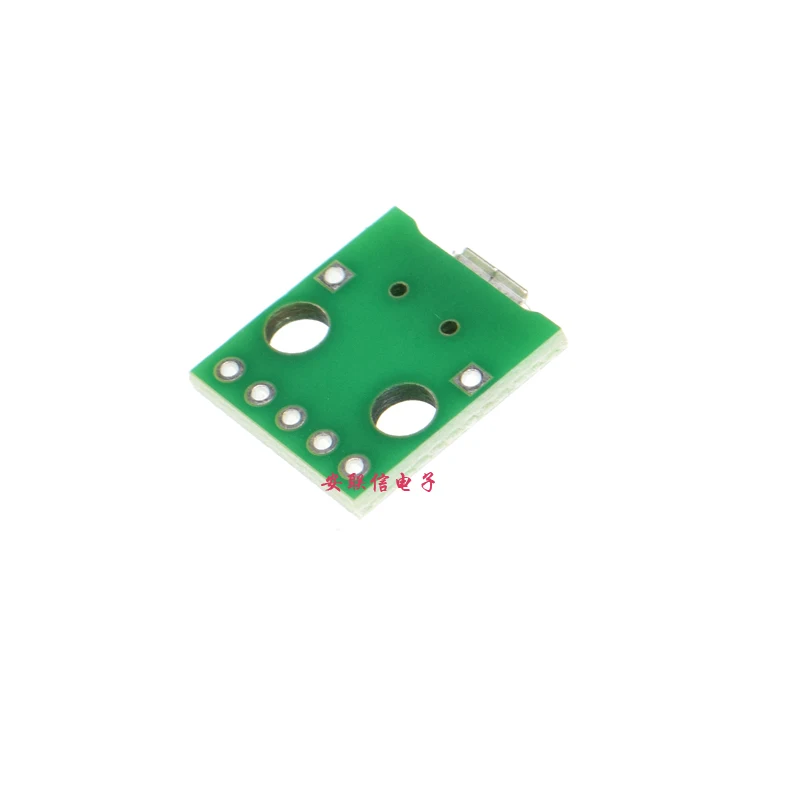 10 шт./лот USB к DIP адаптер 5pin гнездовой разъем конвертер печатной платы типа в pinboard 2,54