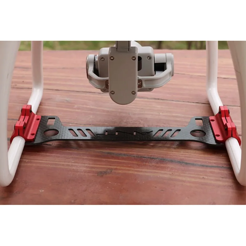 Для камеры DJI Phantom 4 из углеродного волокна Gimbal Guard защита при посадке Plate для Шасси