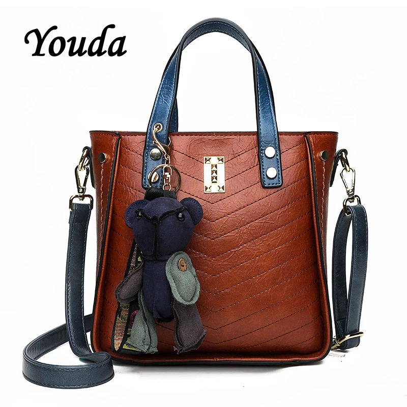 Youda/модные женские сумки большой емкости однотонные для покупок повседневная