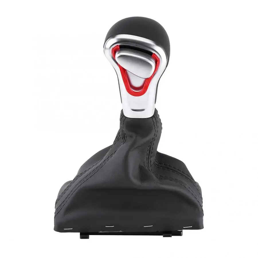 Ручка переключения передач Gaitor Boot Cover черная кожа универсальный для Audi A5 A4L Q5 B8 B8PA автомобильные аксессуары левый руль автомобиля