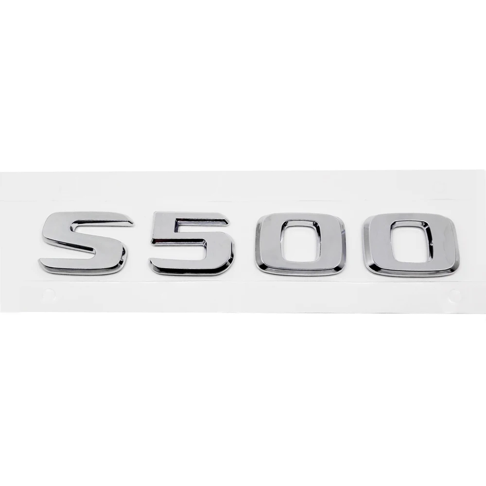 Для Mercedes Benz S Class W124 W163 Cla gla GLC Glk ABS S500 S500L S600 S600L багажник автомобиля сзади Буквы Знак