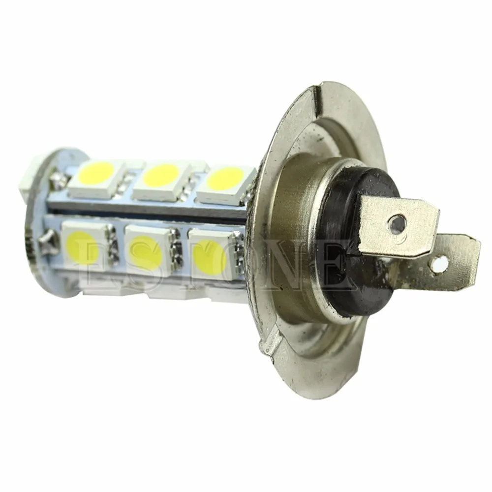 H7 5050 18 SMD светодиодный чистый белый автомобиль лампы Противотуманные фары для