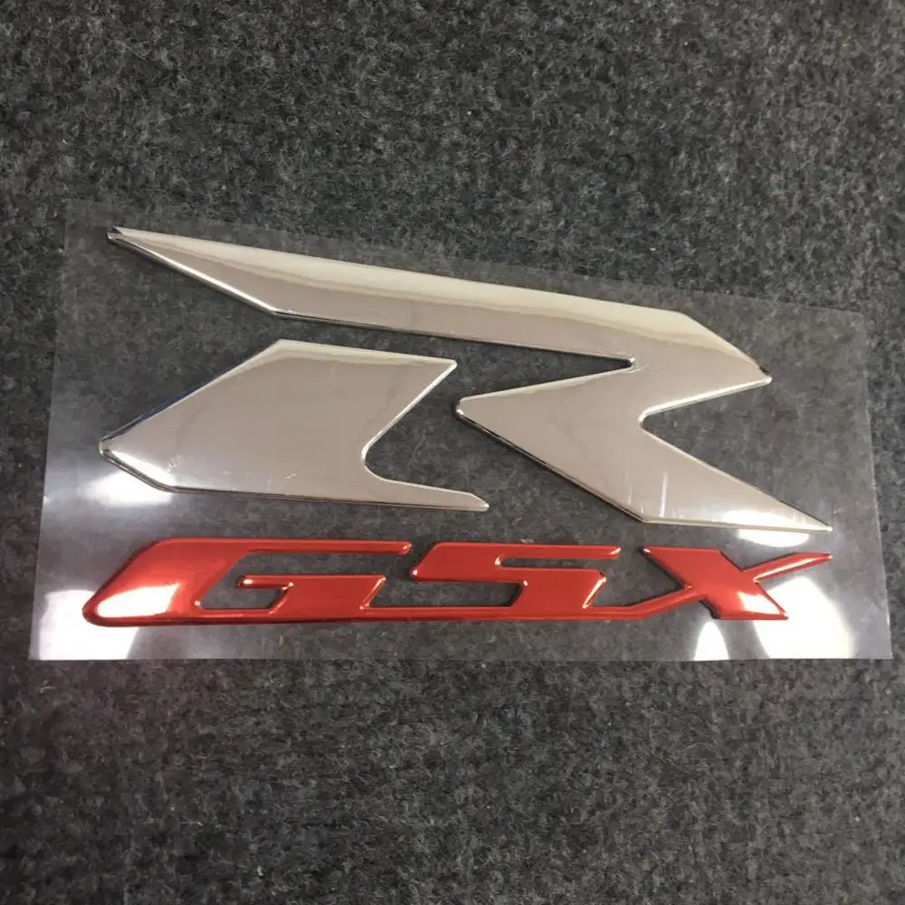 7 1 шт для GSXR Цвет смешивания 3D эмблема на крыло автомобиля бак подписать аппликацию Стикеры для Suzuki GSXR1000 GSXR600 GSXR750 K1 K2 K3 K4 K5 K6 K7/8/9 - Цвет: 7