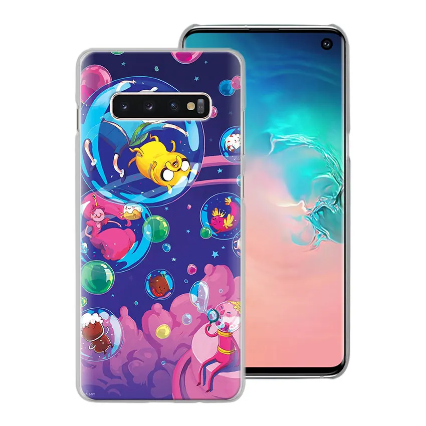"Время приключений" Beemo Джейк чехол для телефона для samsung Galaxy S10e S10 плюс S7 S8 S9 Plus Note 8 9 M10 M20 M30 жесткий чехол Coque