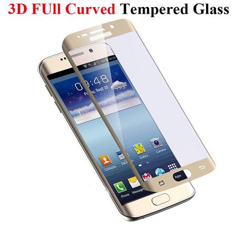 S7 edge для samsung Galaxy S6 Edge чехол s7 S8 закаленное стекло для samsung S 7 S 6 Edge S 8 Защита экрана 3D полное покрытие пленка