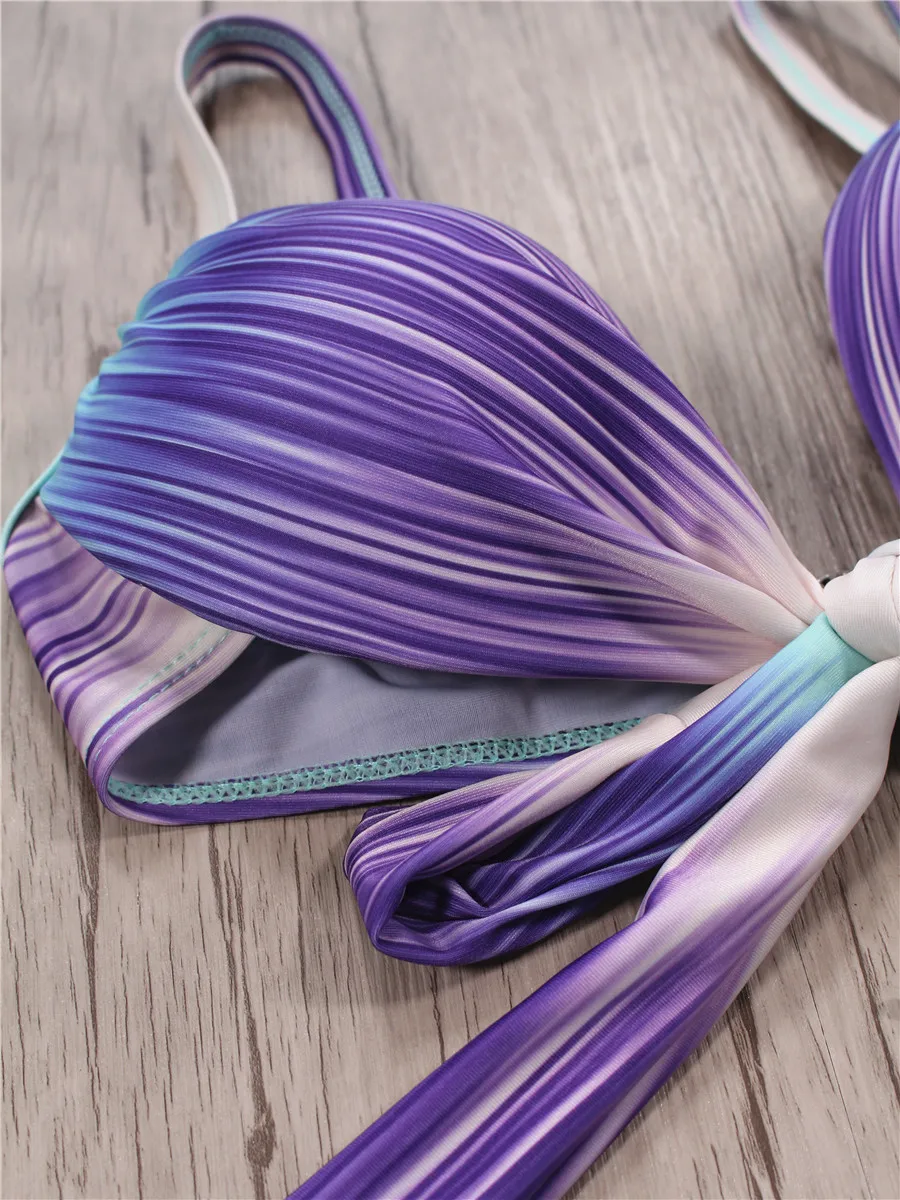 Сексуальные бразильские бикини женские купальные костюмы бандажный купальный