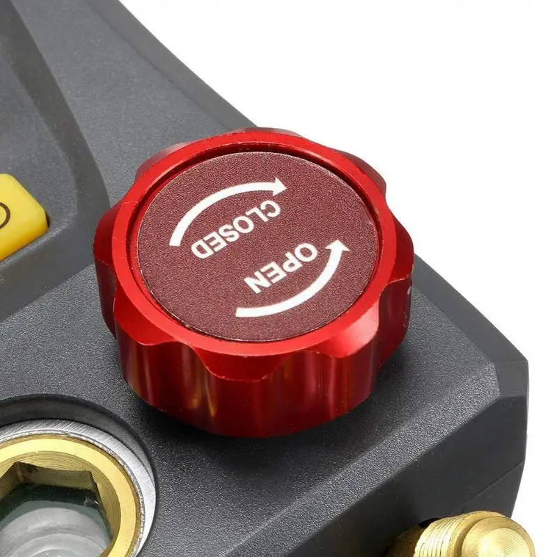 

DY517 Pressure Gauge Refrigeration Digital Vacuum Pressure Manifold Meter Temperature Tester Leakage Monitor 0 Kpa~6000 Kpa