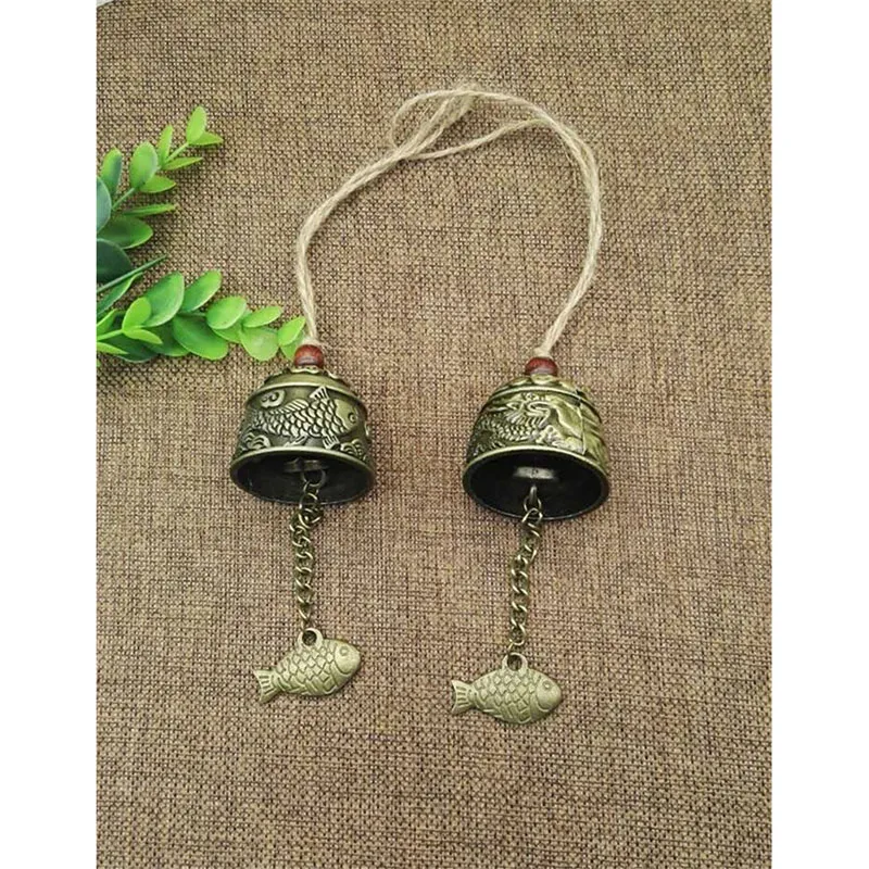 1 шт. винтажные Подвесные Украшения для автомобиля с изображением рыбы дракона