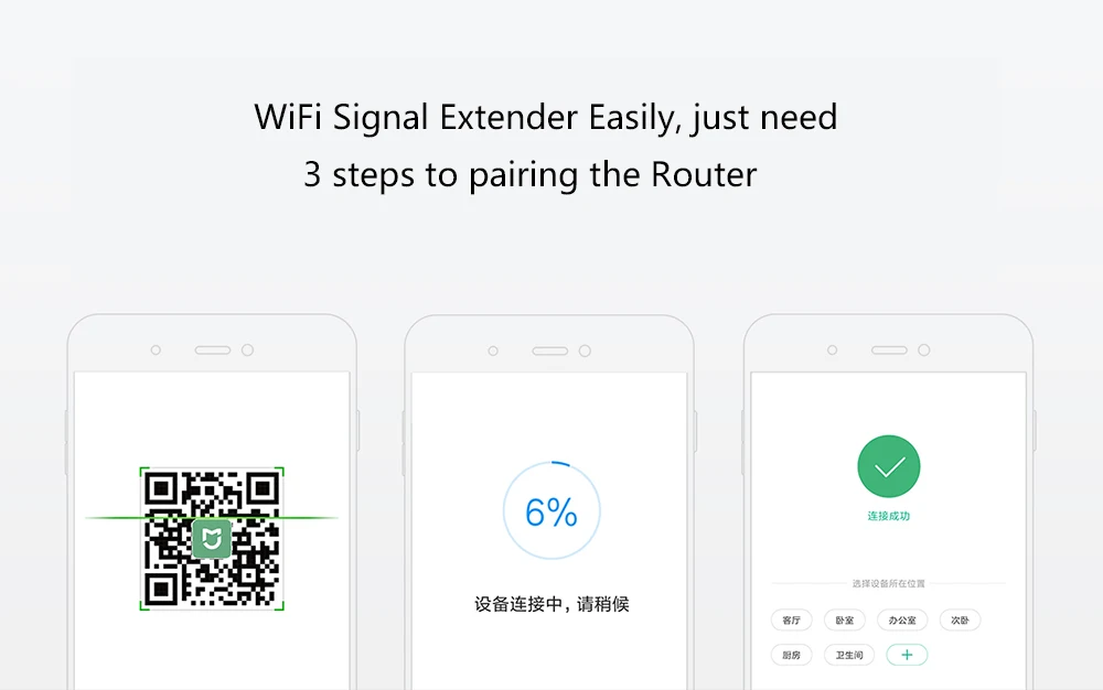 Xiaomi умный беспроводной усилитель Pro 300 Мбит/с Wi-Fi ретранслятор сигнала Amplificador расширитель Roteador MiWifi роутер приложение