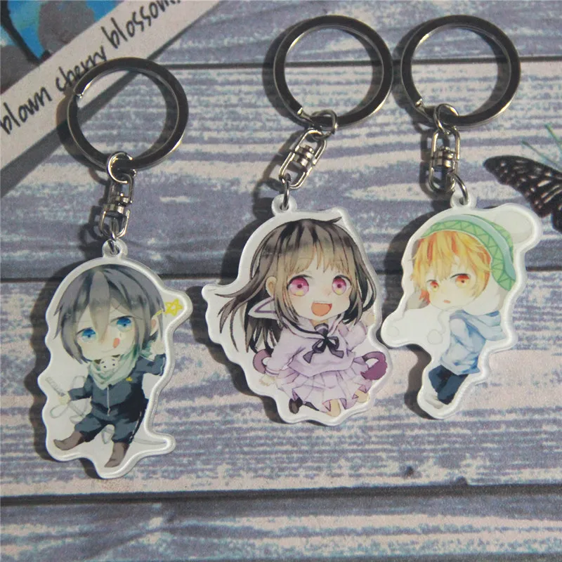 1 шт., брелок для ключей Portachiavi Noragami hijori Aragoto YaTo Yukine, брелок для ключей, коллекционный подарок