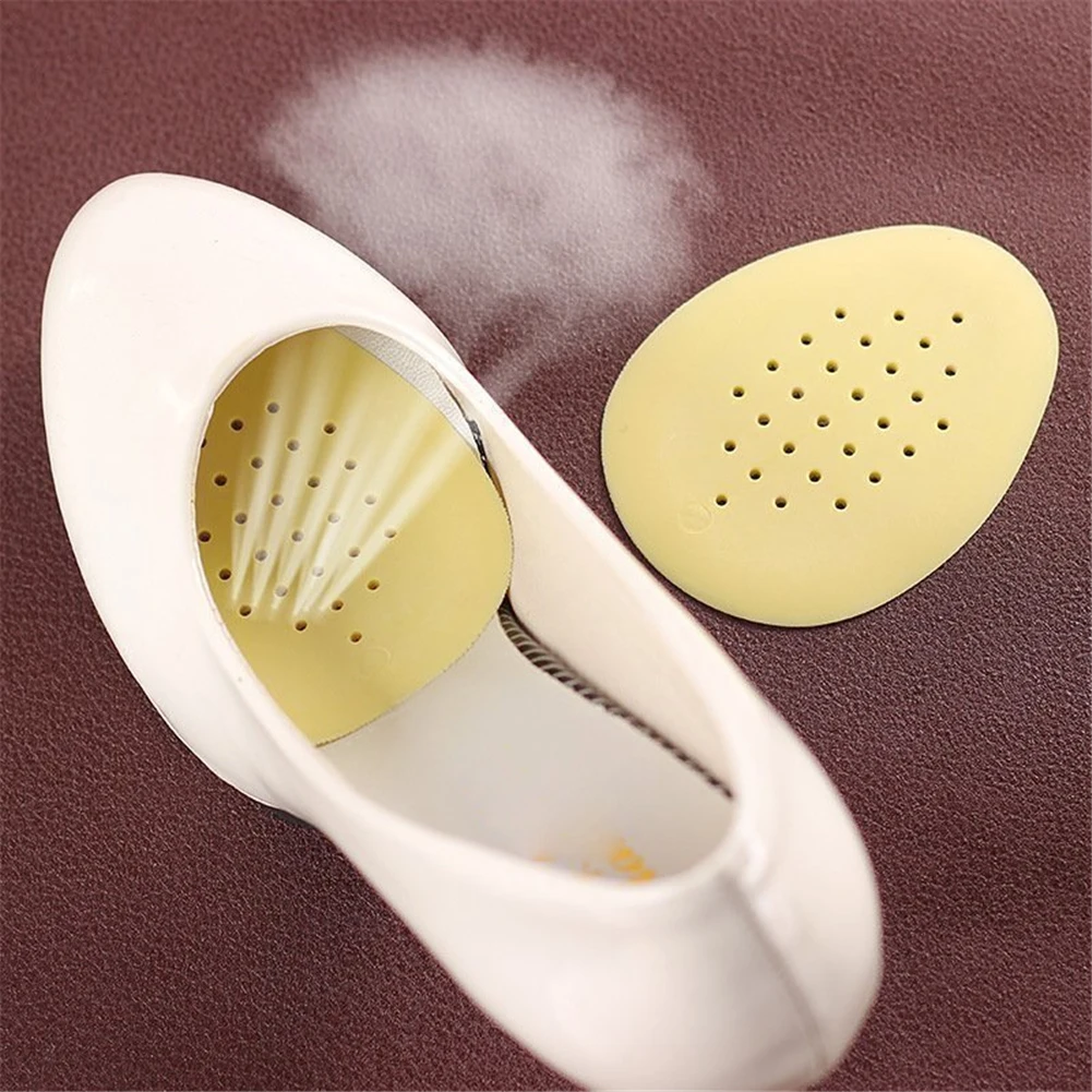 

1 Pairs Invisible Gel Latex High Heel Anti-slip Half Insoles Shoes Pads Heel Cushion Massage Protector Forefoot Insert Half Pads