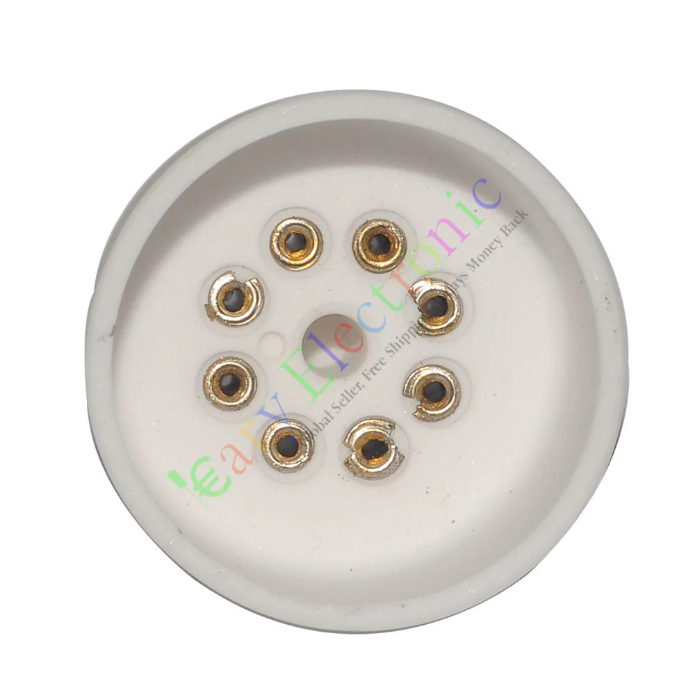 Оптовая и розничная продажа 50 шт. 8pin серебряная медная бакелитовая трубка