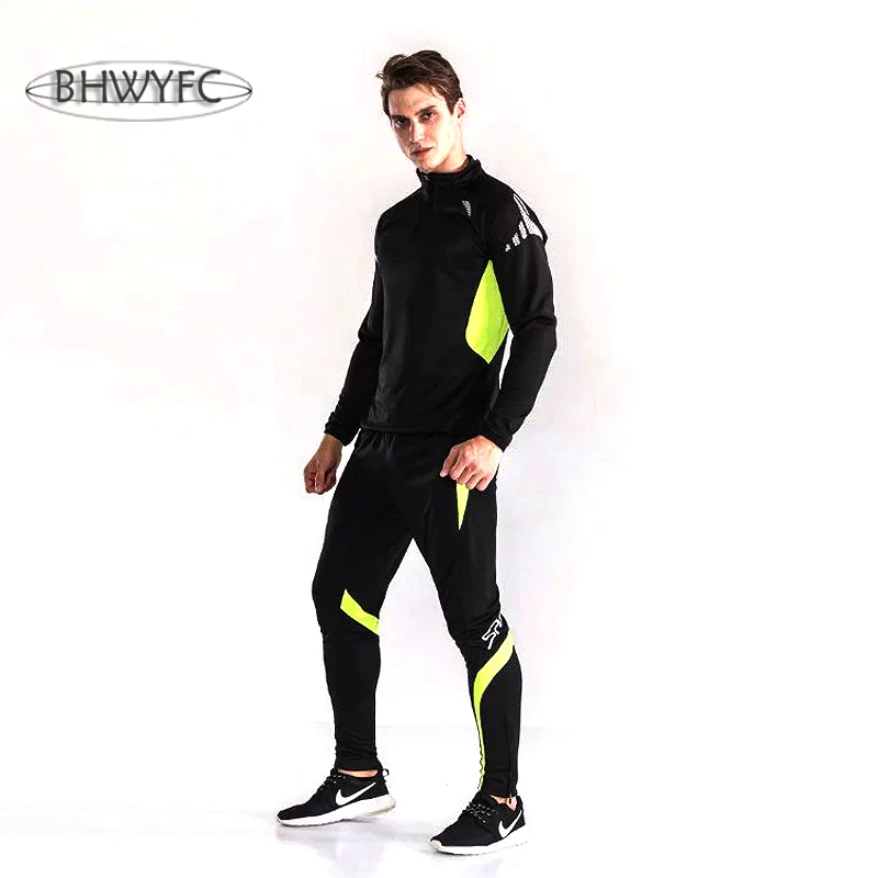 BHWYFC футбольные майки 2017 для мальчиков и мужчин с длинным рукавом набор maillot de foot