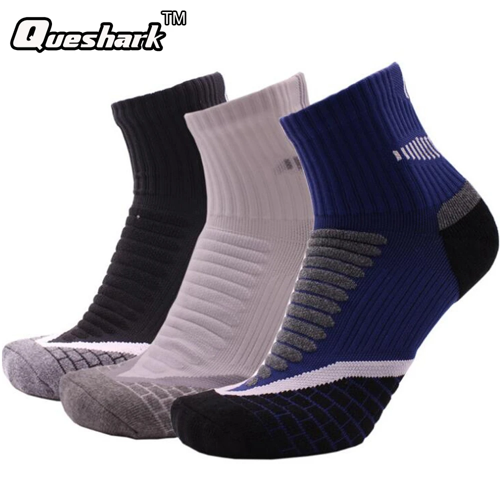 

1 Pair Football Basketball Breathable Cotton Socks Running Warm Sports Coolmax Socks
