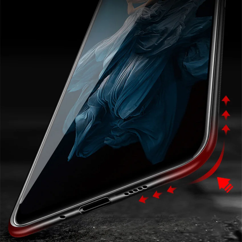 Стеклянный чехол Aixuan для Huawei Honor 20/Huawei 20 Pro защитный из закаленного стекла с полным