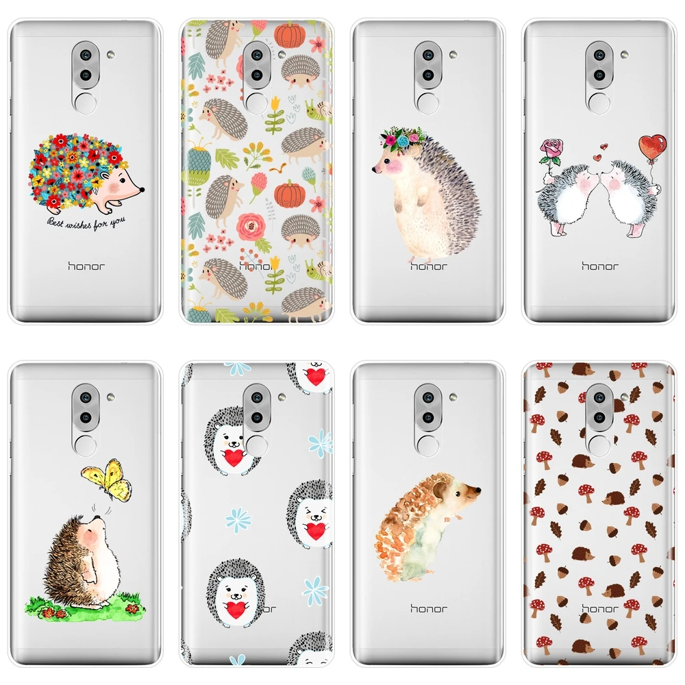 Чехол для телефона Huawei Honor 4X 5A 5X 6 6X мягкий силиконовый чехол накладка Kawaii с