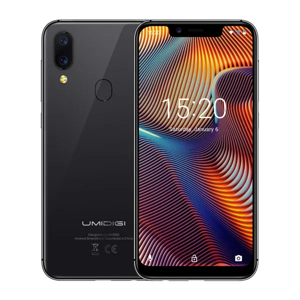 Space Gray UMIDIGI A3 Pro глобальная лента 5," 19:9 полноэкранный смартфон 3 ГБ+ 16 GB/32 GB Quad core Android 8,1 12MP+ 5MP с распознаванием лица Dual core 4G 3 слота - Цвет: Space Gray