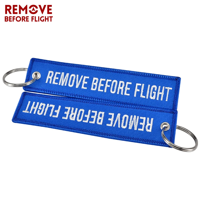 Брелок для автомобиля с вышивкой Remove Before Flight|car keychain|car keyringcar keyrings keychain |