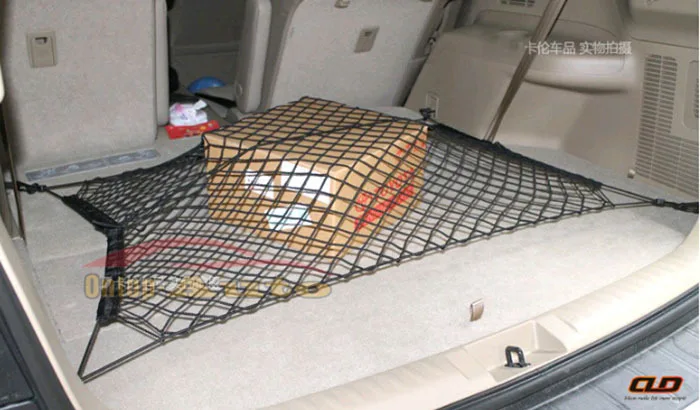 Universal Car Rear Tail Trunk Cargo Storage Net Elastic Organizer for Audi Bmw VW Chevy Jeep Honda Toyota | Автомобили и