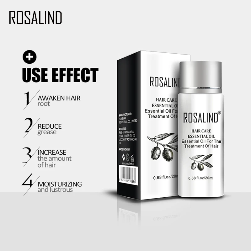 2 шт. шампунь для волос ROSALIND кератиновая маска лечения с аргановым маслом масло