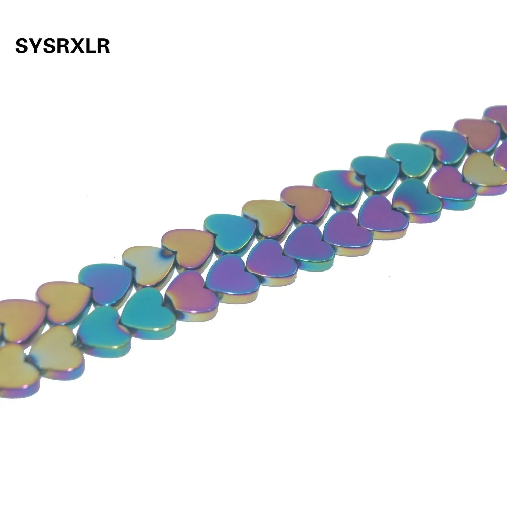 Бусины Из Гематита в форме сердца для изготовления ювелирных изделий 6/8/10 мм 9