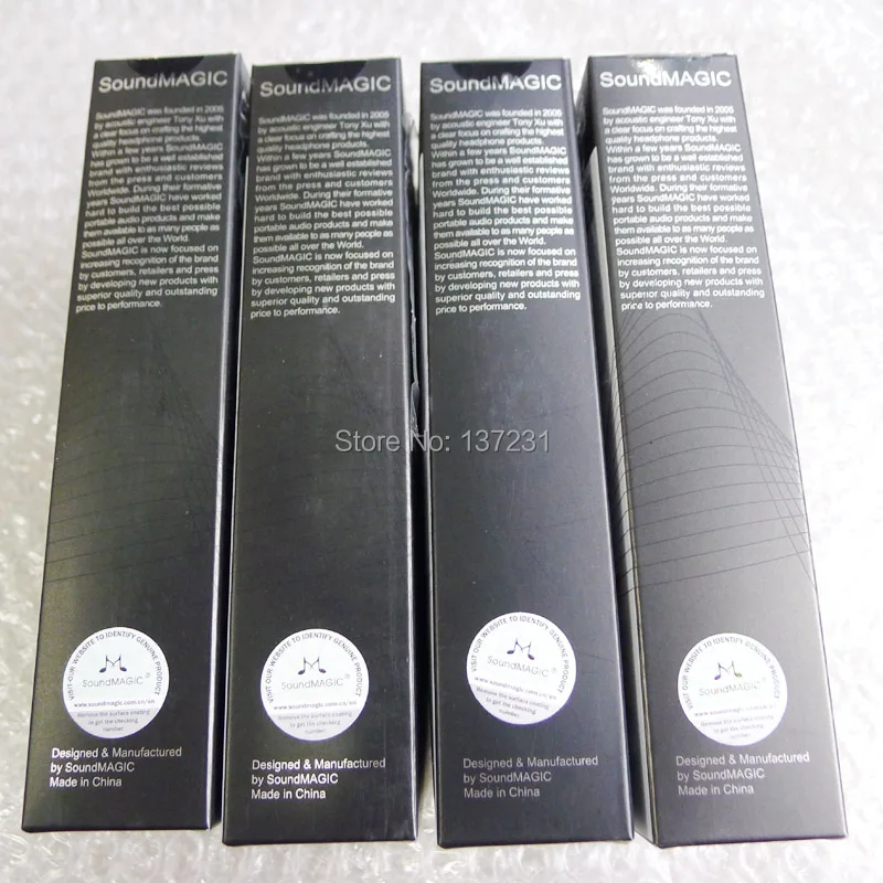 Новые наушники SoundMAGIC E10 шумоизолирующие наушники-вкладыши студийные с MP3-плеером
