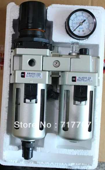 AC4010 04D RC1/2 ''комбинация воздушного фильтра F.R.L unit AC series (два соединения) SNS pnematic