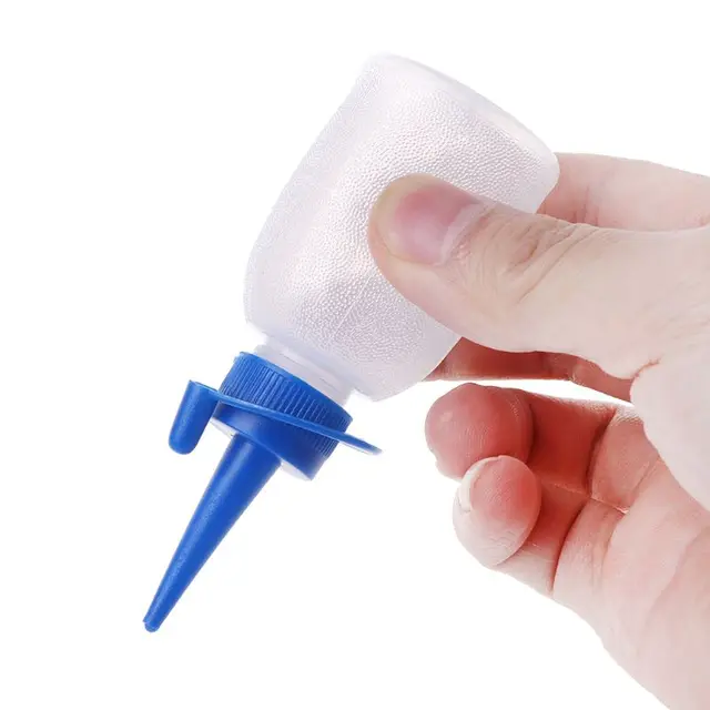 12 Bottiglie Spremibili Da 100ml - Per Salse, Olio, Pittura | Con Tappo Antigoccia