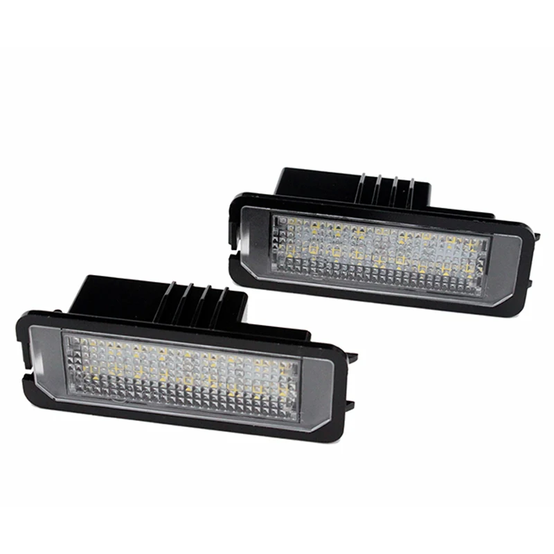 SUNKIA Canbus ОШИБОК белый 18SMD светодиодный номерной знак огни для SEAT Altea(XL/Freetrack модель) Exeo/ST Ibiza Leon