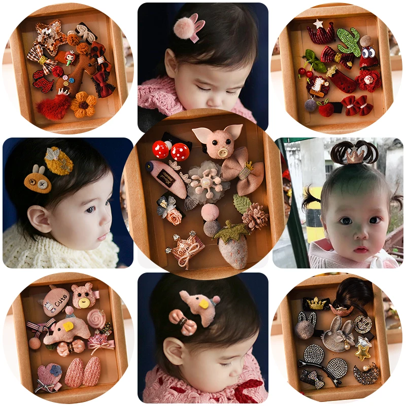 Baby hairpin hair amount is little baby infant princess does not hurt children acted the role of heaband | Детская одежда и обувь
