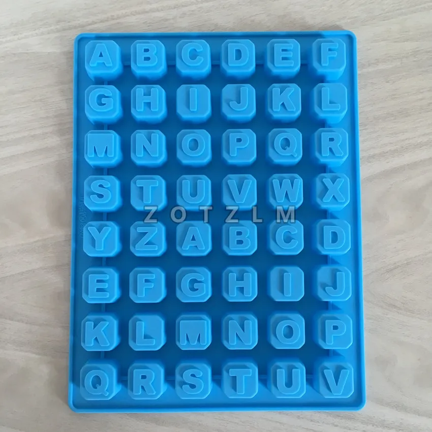 1 шт. силиконовая форма для печенья с надписями конфет желе в форме алфавита формы