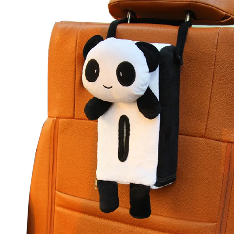 Портативный подвесной автомобильный прямоугольник животные из бумажек коробка