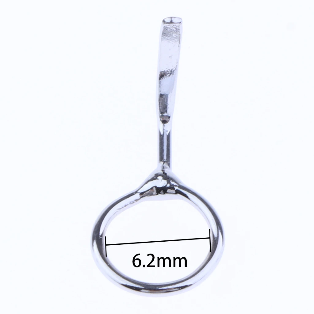 10 шт. Нержавеющая сталь рыболовные стержни приманка для рыбалки удилища Топы DIY