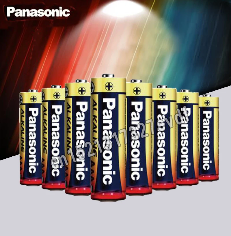Батарея Panasonic AAA, 4 шт./лот, игрушки, щелочные батареи aaa, 1,5 в, сухая батарея для дистанционного управления, будильник, фонарик LR03BCH/8 P