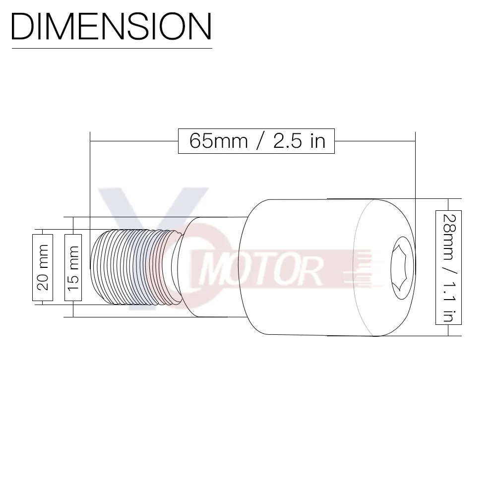 Алюминиевые аксессуары для мотоциклов с ЧПУ концы руля Концевая ручка двигателя