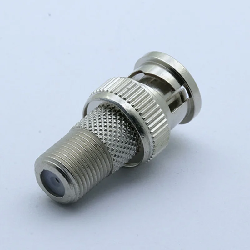 Оптовые коннекторы с разъемами типа R переходник Папа папа F для ТВ RF Coax 10 шт./лот|bnc