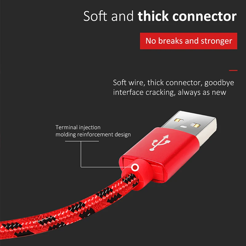 NOHON USB кабель для зарядного устройства 8 Pin iPhone X 7 6 S XS XR плюс быстрой зарядки iPad Mini IOS