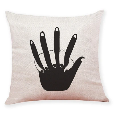 5 YOMI Z модные наволочки для подушек размером 45*45 см подушка Coussin De салон диван Винтаж наволочка с глазами геометрический Nordic Kussenhoes - Цвет: 5