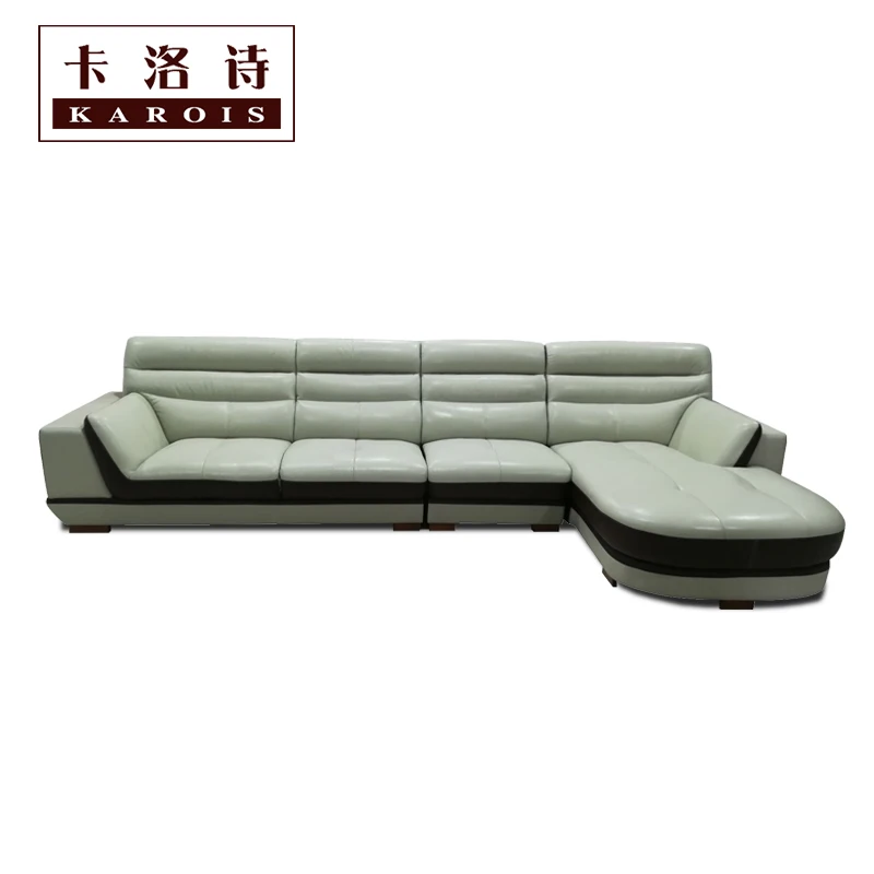 L форма кожаный диван стиль татами мебель секционный набор гостиной 1s + 2s шезлонг |
