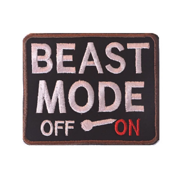 3D вышивка браслет на руку режим Звёздного зверя нашивки армия США военный