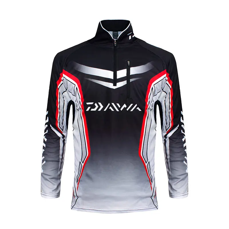 Новая летняя блуза для рыбалки DAIWA спортивная одежда с длинным рукавом для рыбалки быстросохнущая дышащая мужская верхняя одежда для рыбалки с защитой от ультрафиолета - Цвет: picture color