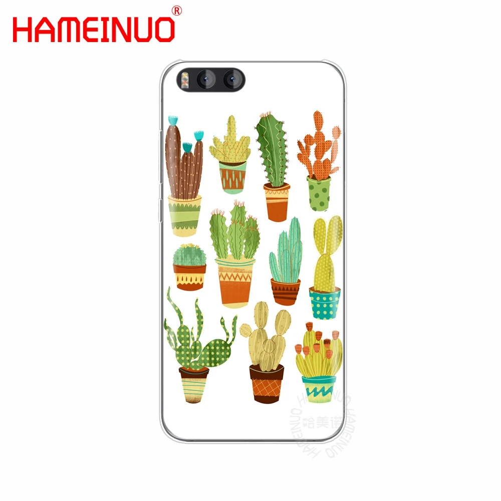 HAMEINUO Летний чехол с изображением кактуса для Xiaomi Mi 3 4 5 5S 5C 5X 6 Mi3 Mi4 4I 4C Mi5 MI6 NOTE MAX 2 mix