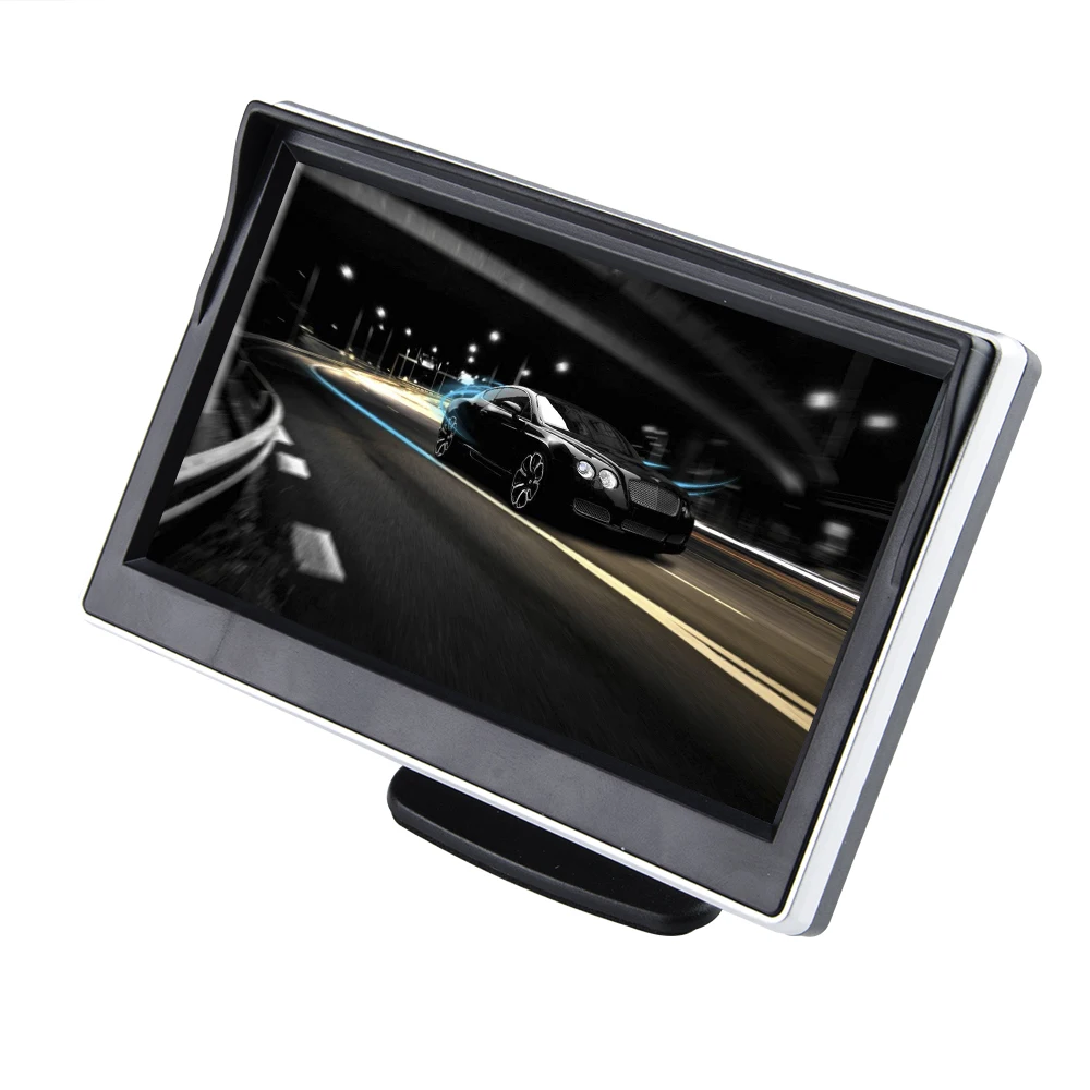 Комплект парковочной системы 2 в 1 настольный держатель 5 дюймов TFT LCD цветной