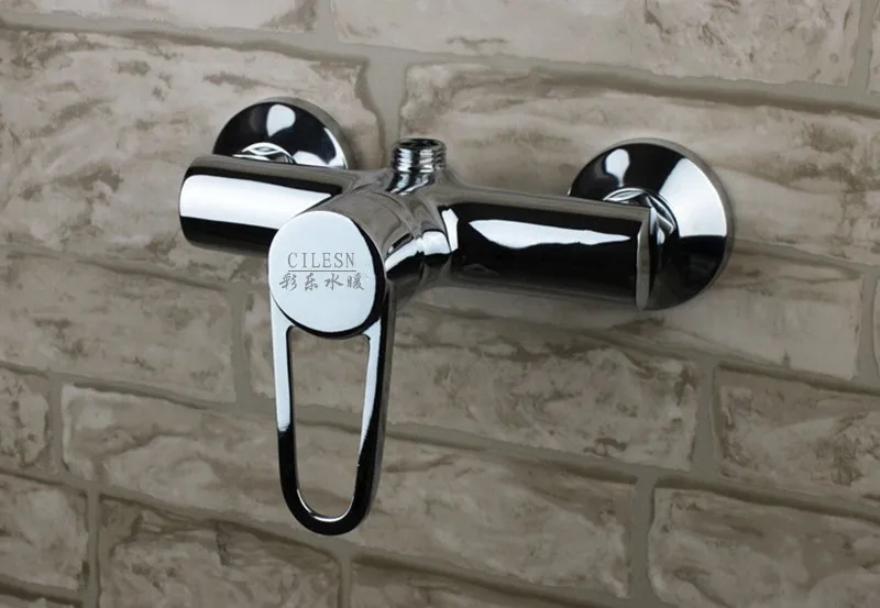 Бесплатная доставка смеситель для ванной комнаты с одной ручкой и двумя