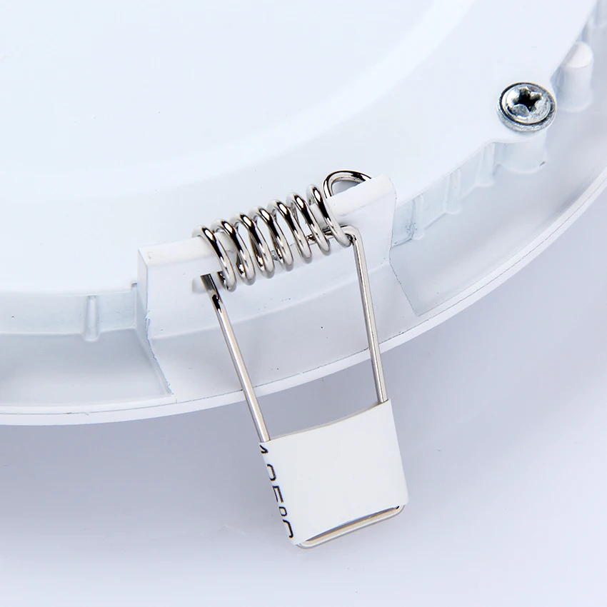 Вниз светильник светодиодный круглый панельный ультратонкий плоский 4 Вт 9 12 15 18