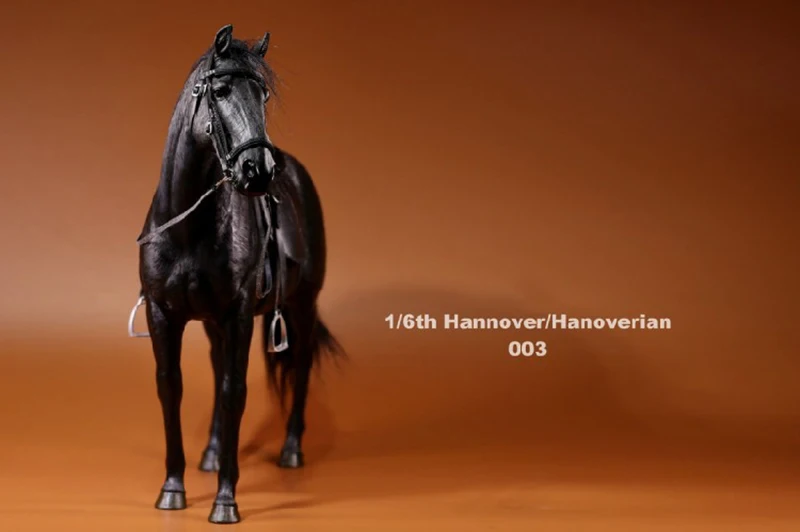 1/6 весы белый Hanoverian реалистичные Животные модели Hannover с изображением лошади