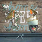 Алмазная 5D Вышивка в виде домашних птиц, Набор для вышивки крестиком сделай сам, мозаика из смолы с животными, RA0926