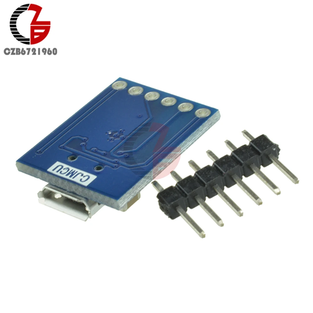 CP2102 Micro USB к UART TTL модуль 6-контактный последовательный преобразователь STC Замена